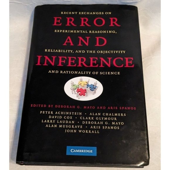Error and Inference Science Experimental Reasoning Aris Spanos Hardcover Mayo - Picture 11 of 11